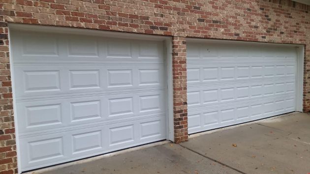 double doors garage